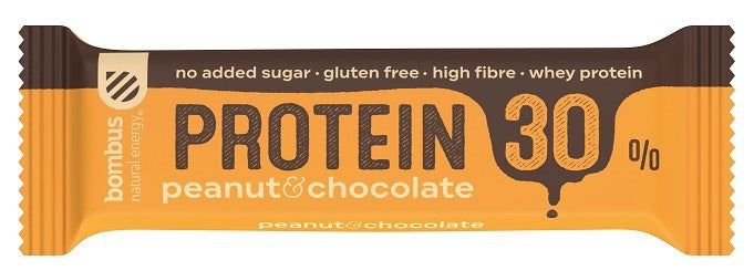 Baton protein 30% orzech ziemny- czekolada bezglutenowy 50 g