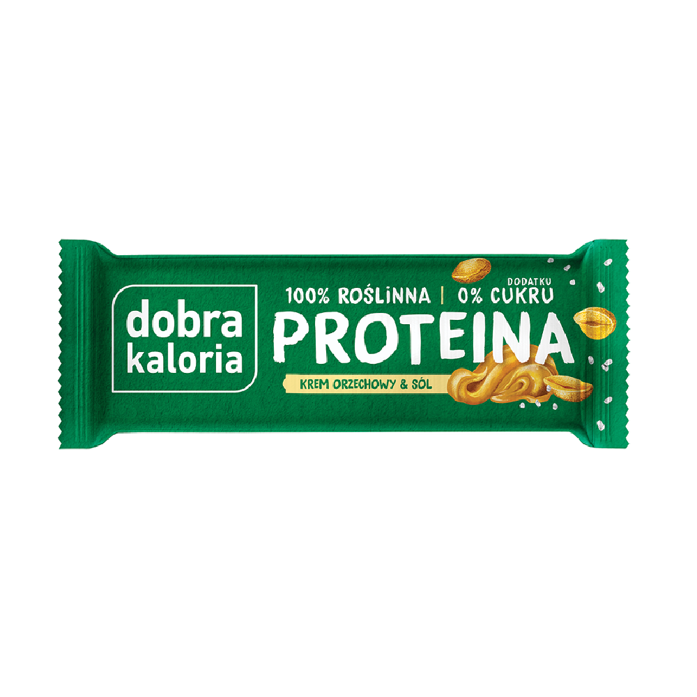 Baton proteinowy krem orzechowy & sól 45 g