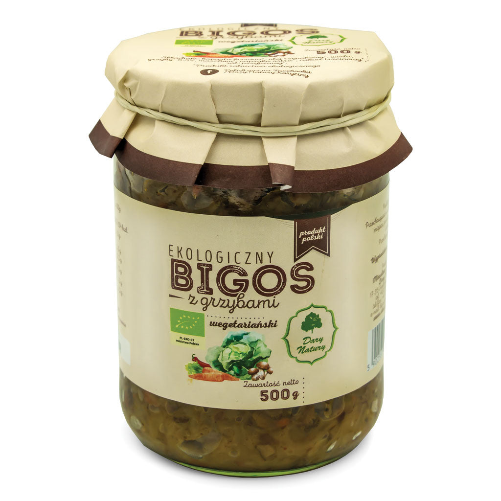 Bigos tak z grzybami BIO 500 g