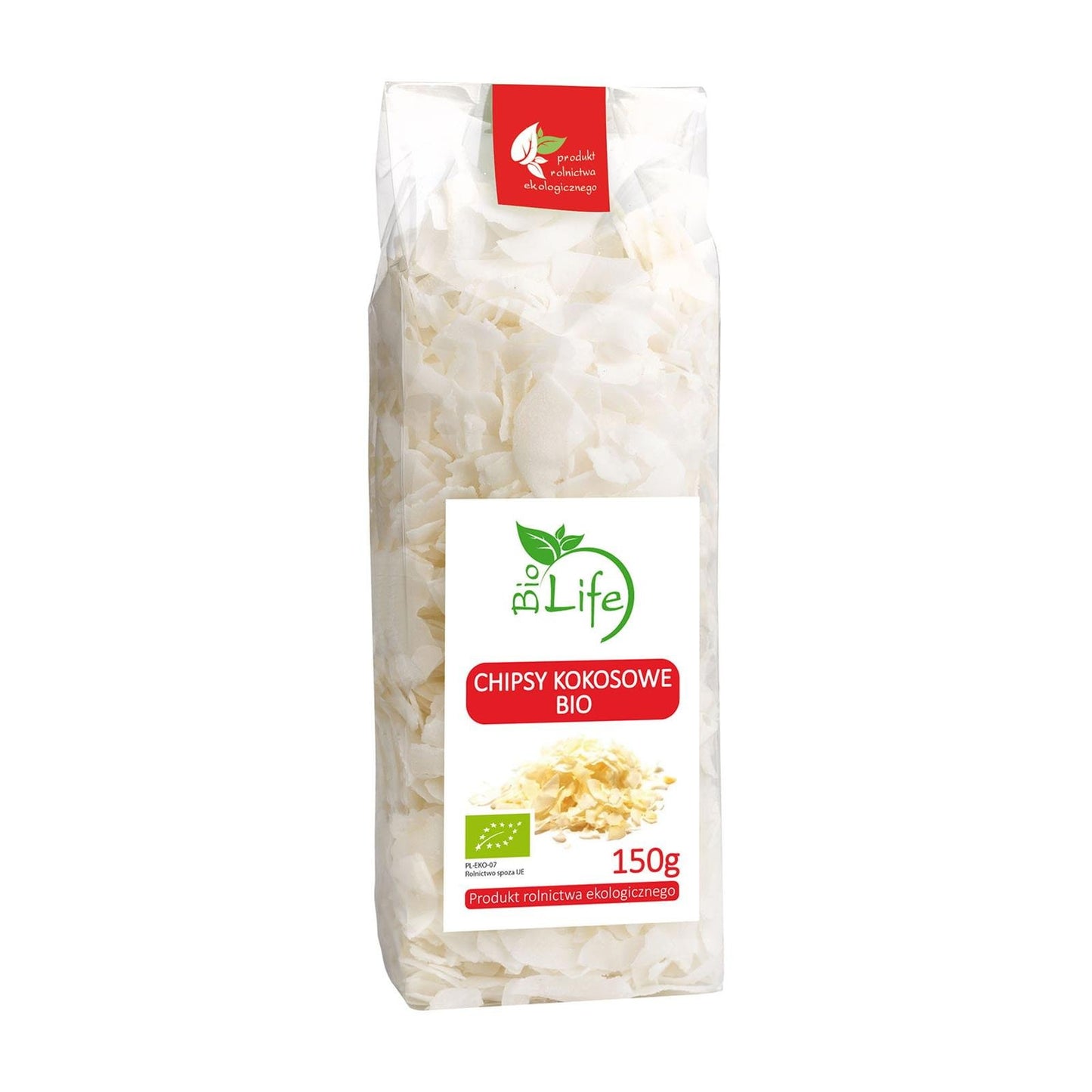 Chipsy kokosowe ekologiczne 150 g