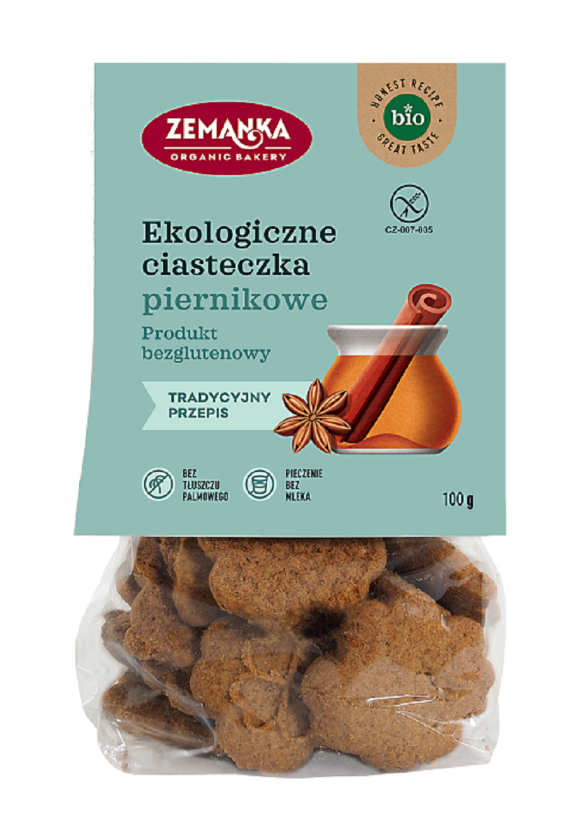 Ciastka piernikowe bezglutenowe BIO 100 g