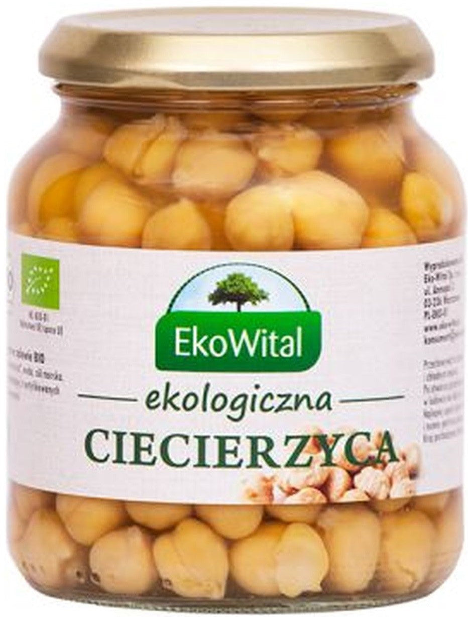 Ciecierzyca w zalewie bio 350 g - Ekowital