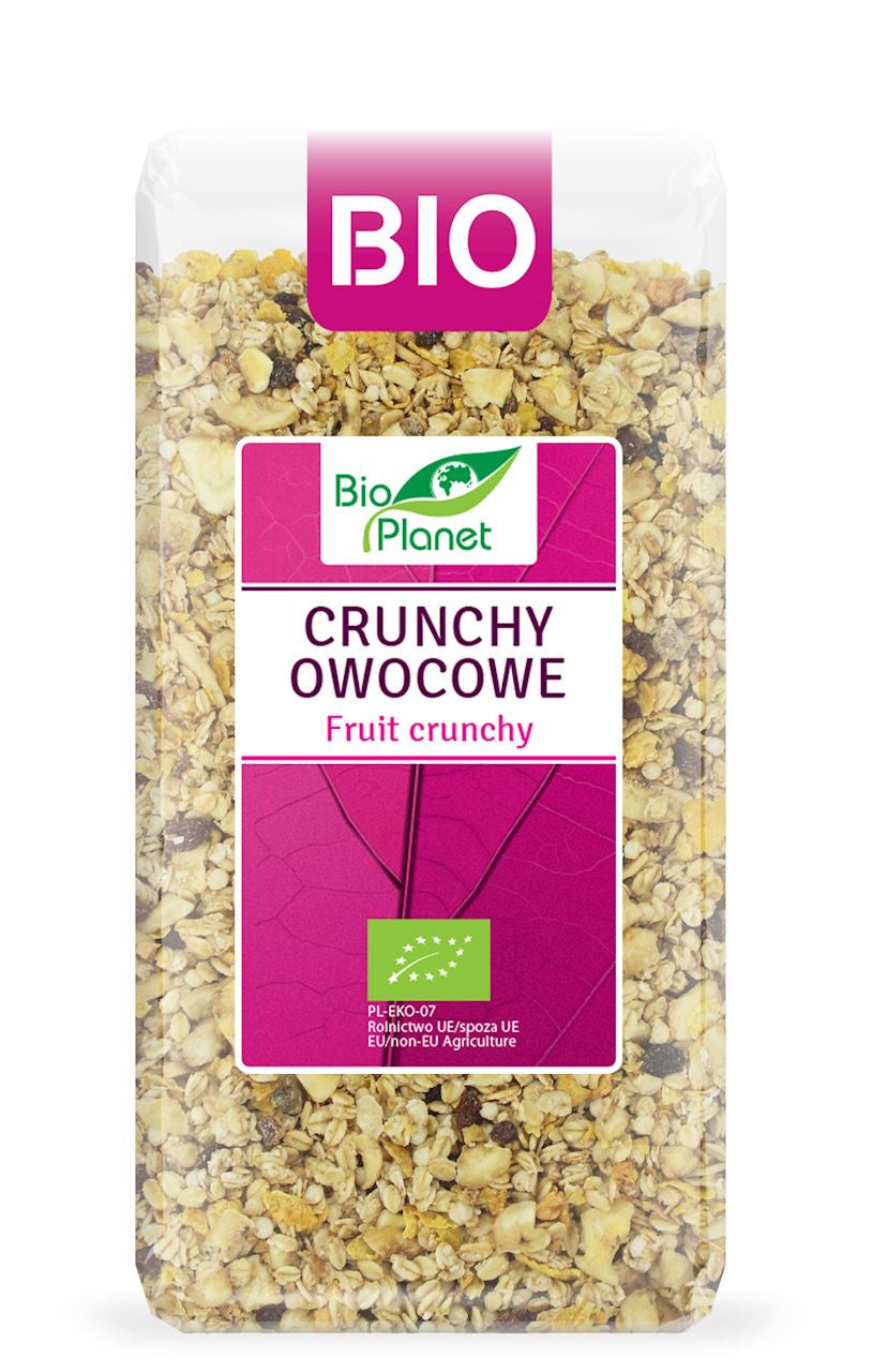 Crunchy owocowe BIO 250 g