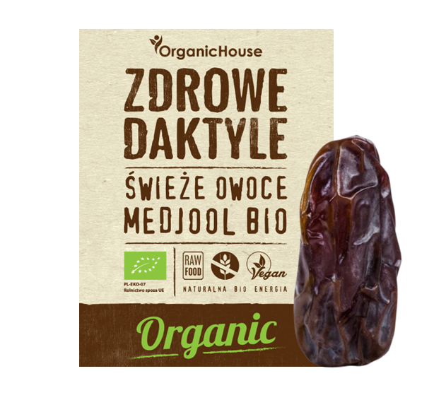 Daktyle medjool bezglutenowe BIO 500 g (zdrowe daktyle)