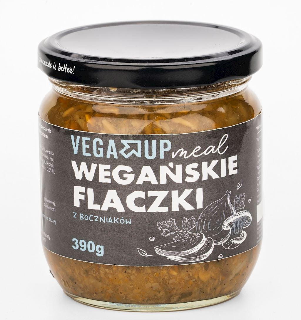 Flaczki wegańskie z boczniaków 440 g