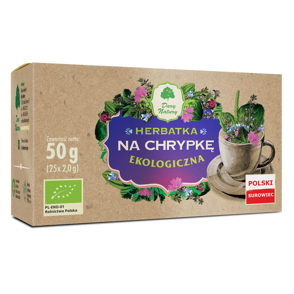 Herbatka na chrypkę BIO (25 x 2 g) 50 g