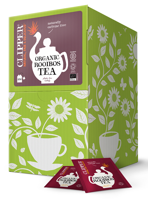 Herbatka rooibos bio (250 x 2,0 g) 500 g - Clipper