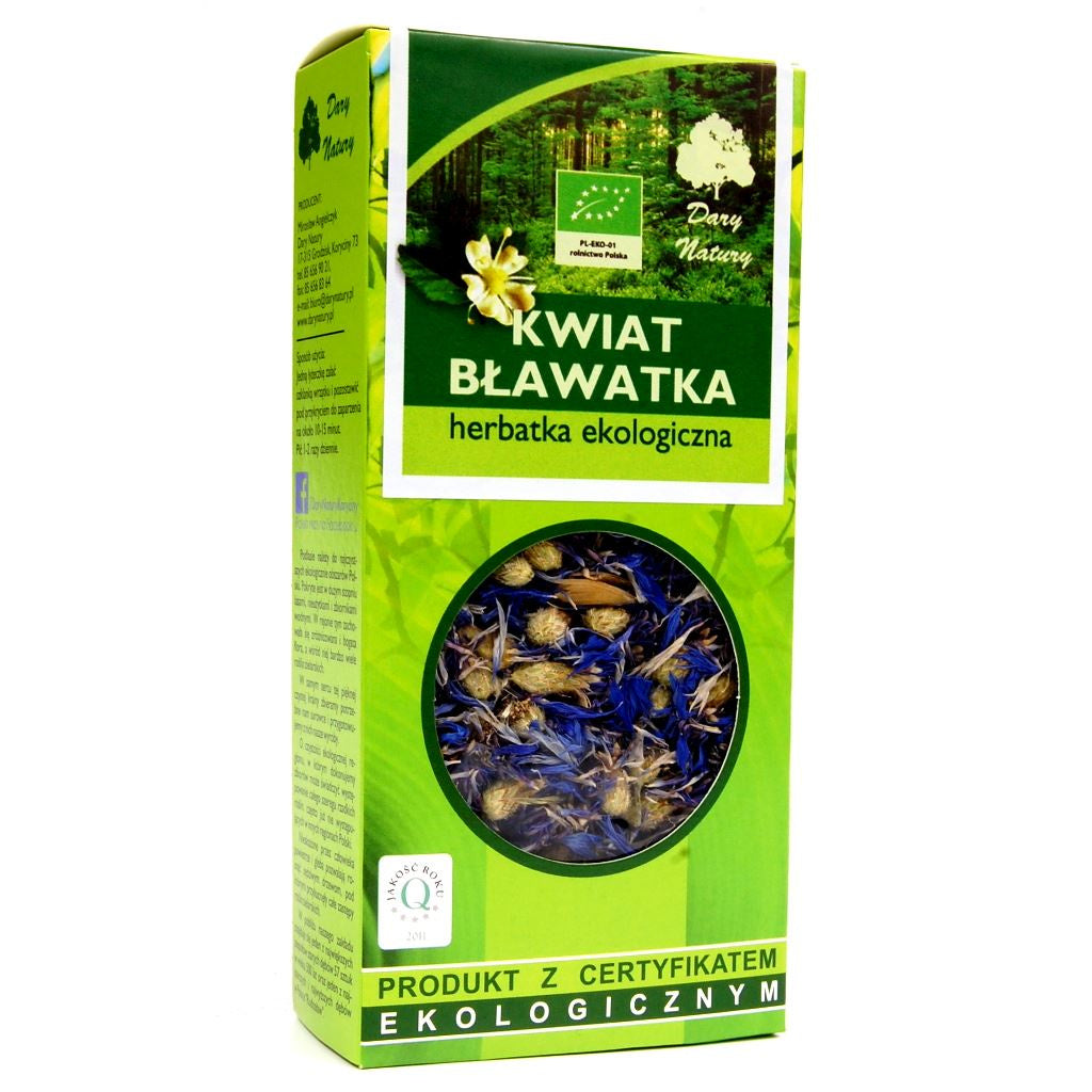 Herbatka z kwiatu bławatka bio 25 g