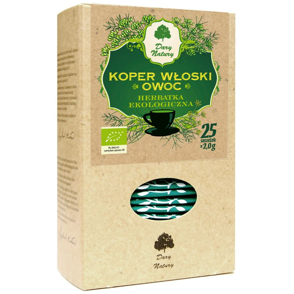 Herbatka z owocu kopru włoskiego bio (25 x 2 g) 50 g