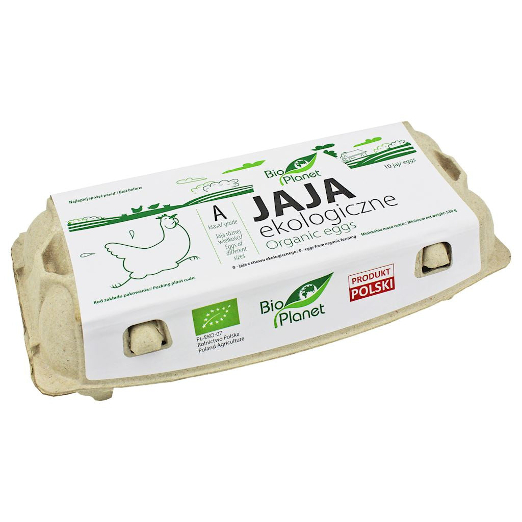 Jaja ekologiczne M bio 10 szt. - Bio Planet