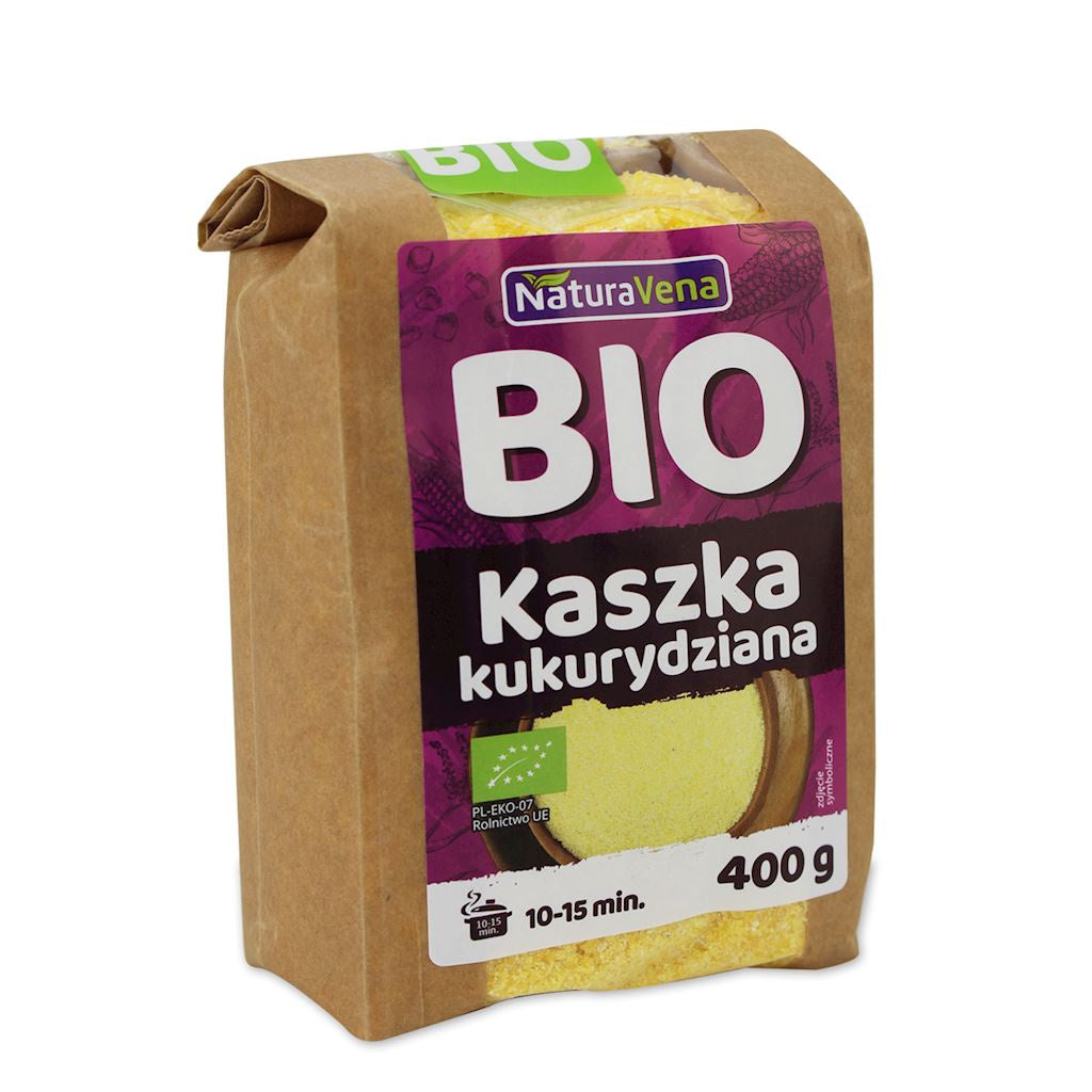 Kasza kukurydziana bio 400 g - Naturavena