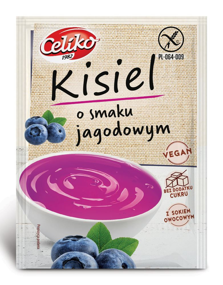 Kisiel o smaku jagodowym 40 g