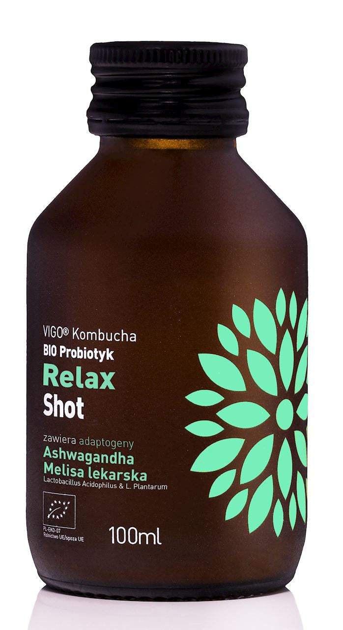 Kombucha BIO Probiotyk Relax Shot 100ml