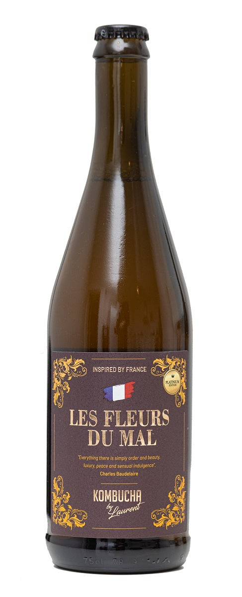 Kombucha o smaku lawendy i rozmarynu (charles baudelaire) BIO 750 ml - Kombucha By Laurent (platinium)