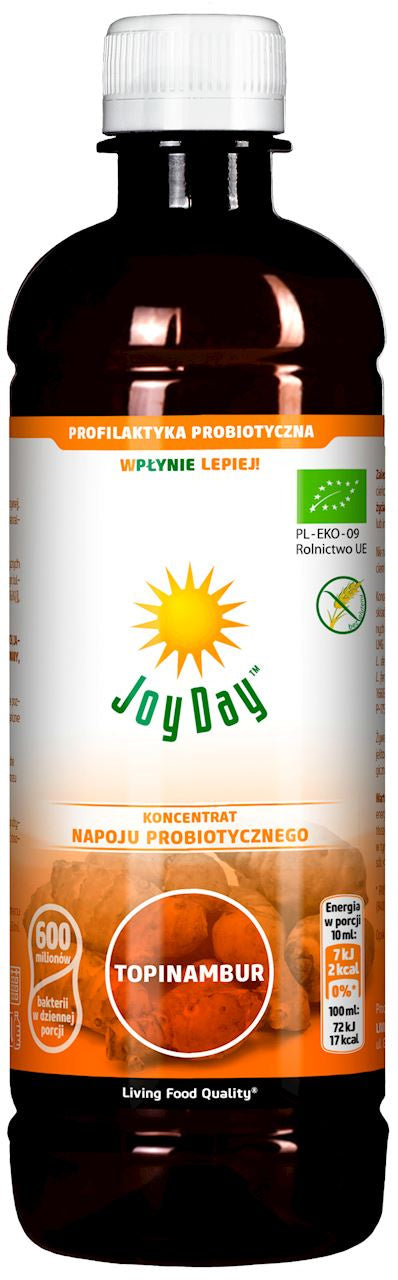 Koncentrat napoju probiotycznego topinambur bezglutenowy bio 500 ml