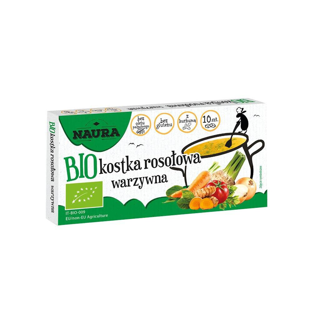 Kostka rosołowa warzywna bio 100 g