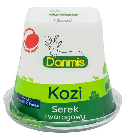 Kozi ser twarogowy piramidka 125 g - DANMIS