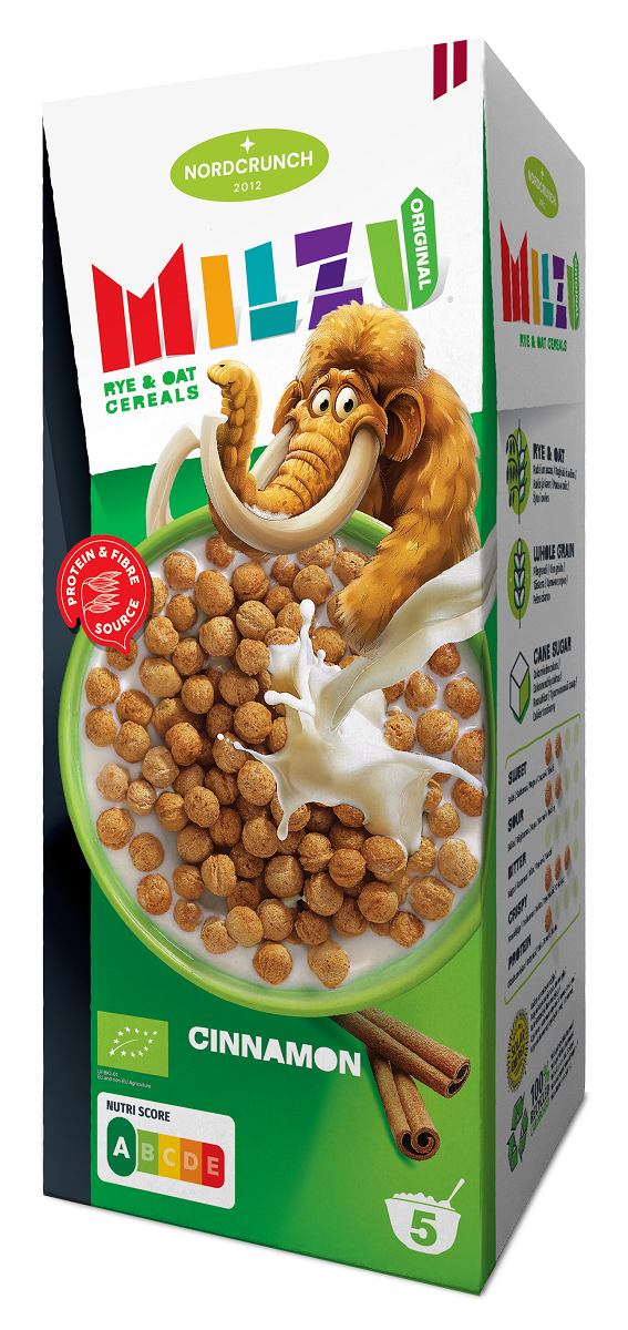 Kulki proteinowe cynamonowe bio 150 g - NORDCRUNCH (MILZU)