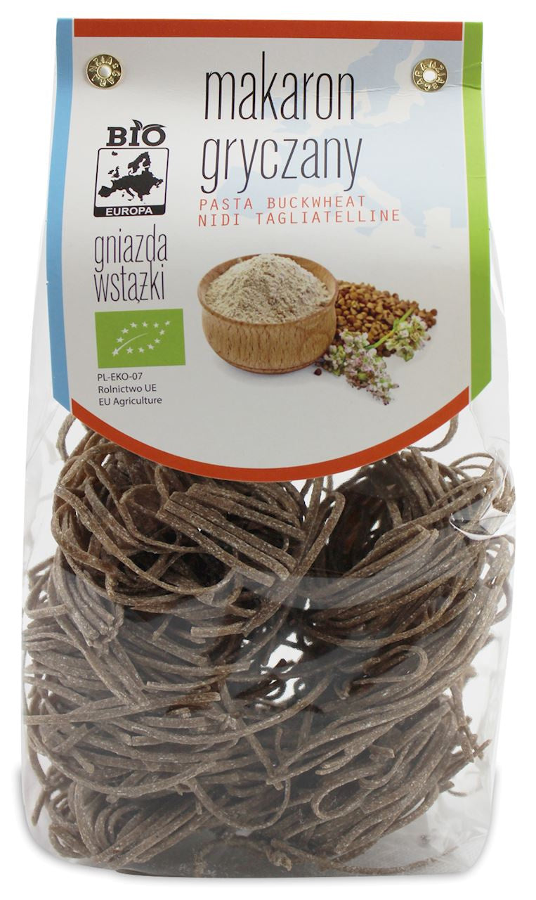 Makaron (gryczany) gniazda wstążki bio 250 g