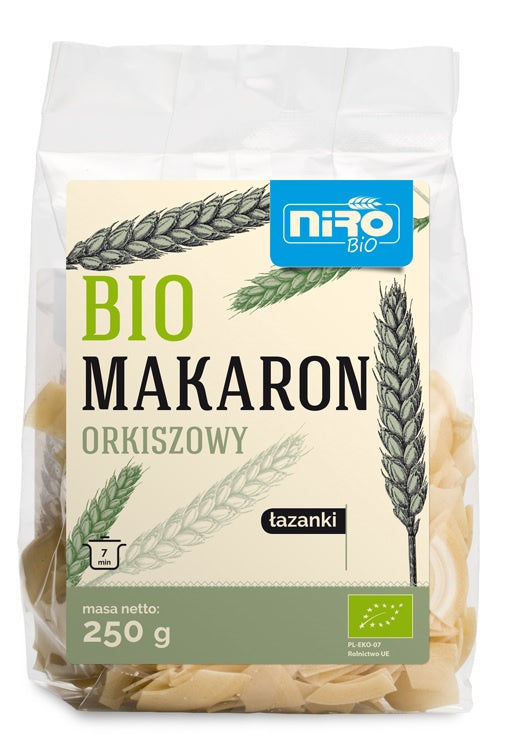 Makaron (orkiszowy) łazanki bio 250 g