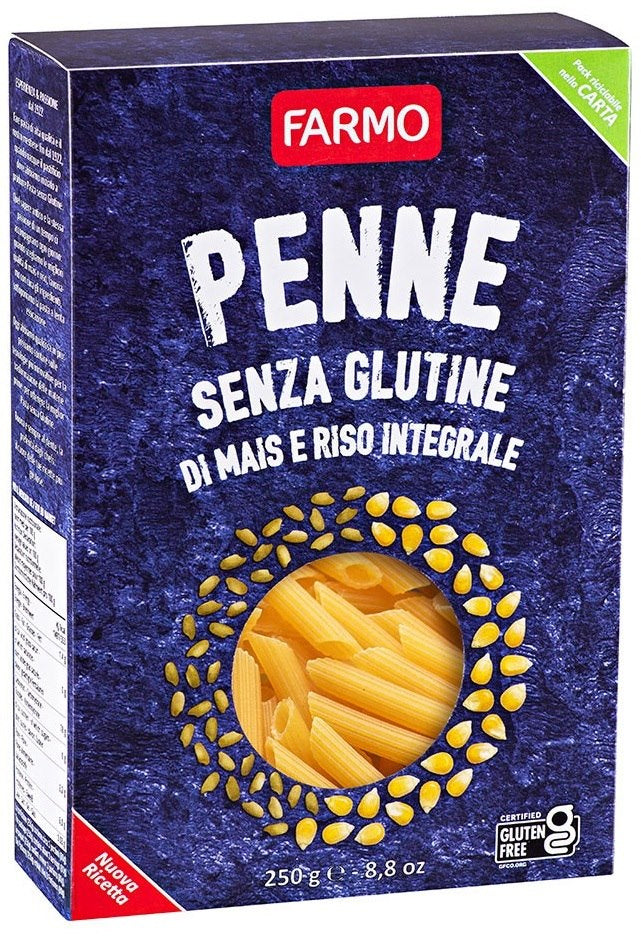 Makaron penne kukurydziano-ryżowy bezglutenowy 250 g