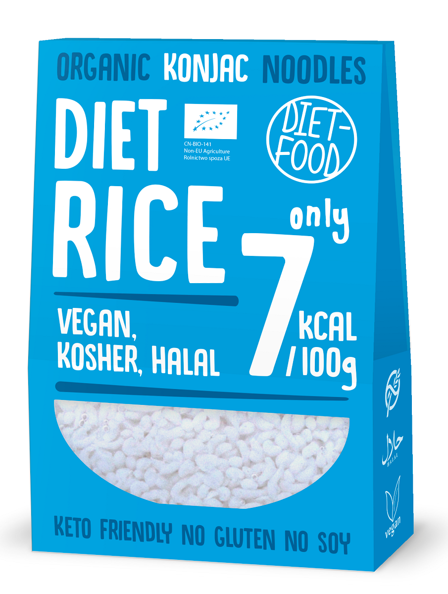 Makaron rice shirataki bezglutenowy bio 300 g