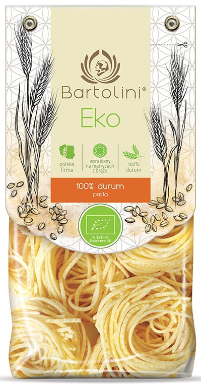 Makaron (semolinowy) gniazda spaghetti alla chitar 250 g - Bartolini