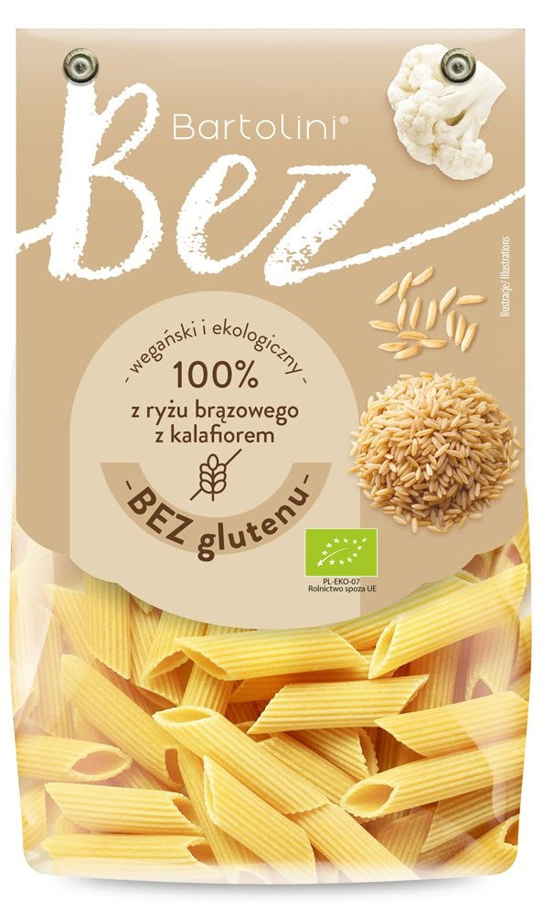 Makaron z brązowego ryżu z kalafiorem BIO bezglutenowy 250g