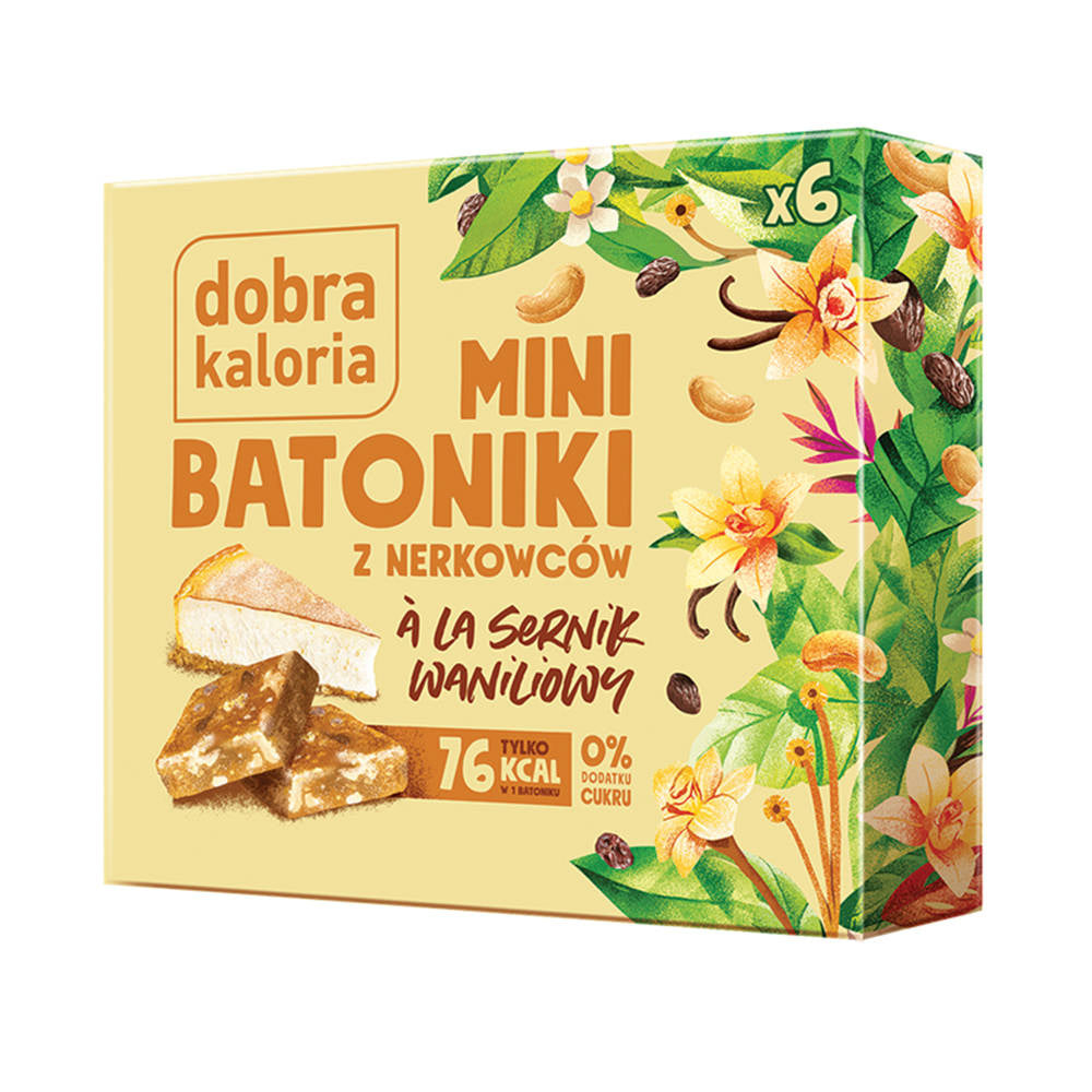Mini batoniki z nerkowców a'la sernik 102 g
