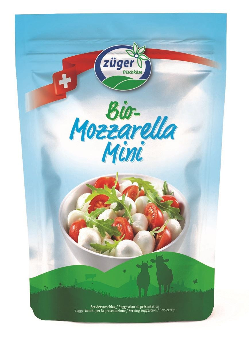 Mozzarella mini bio 300 g (150 g) - ZUGER