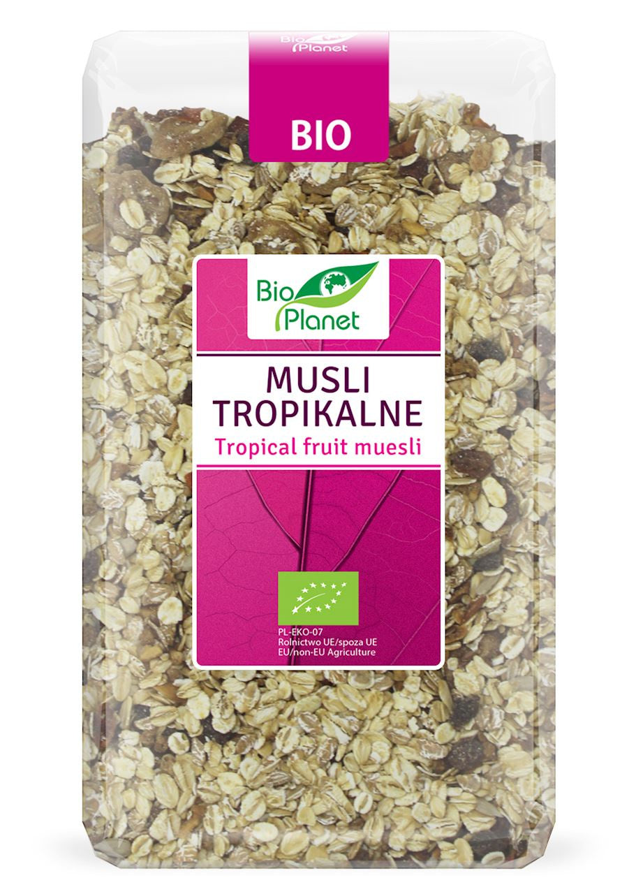 Musli tropikalne bio 600 g - Bio Planet