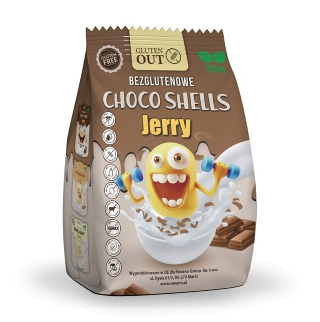 Muszelki śniadaniowe z kakao bezglutenowe 375 g