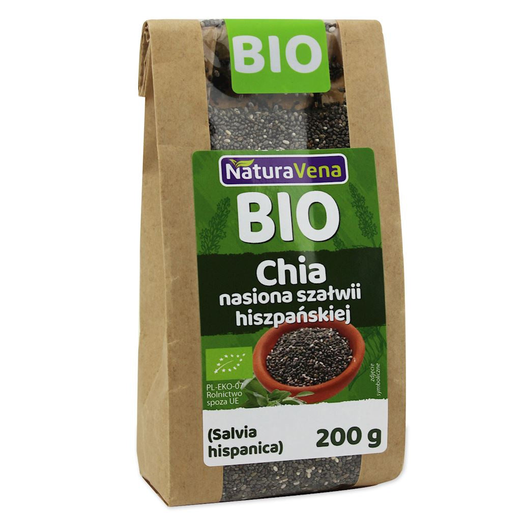 Nasiona chia bio 200 g - Naturavena