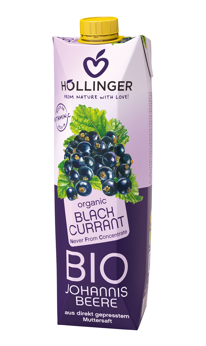 Nektar z czarnej porzeczki bio 1 l