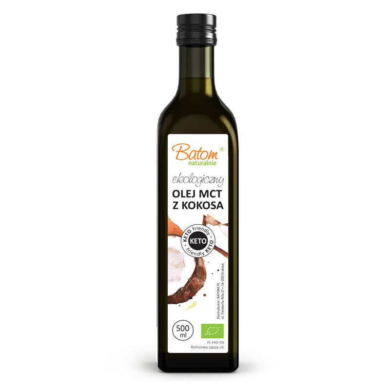 Olej mct z kokosa bio 500 ml