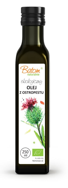 Olej z ostropestu plamistego virgin bio 250 ml - Batom