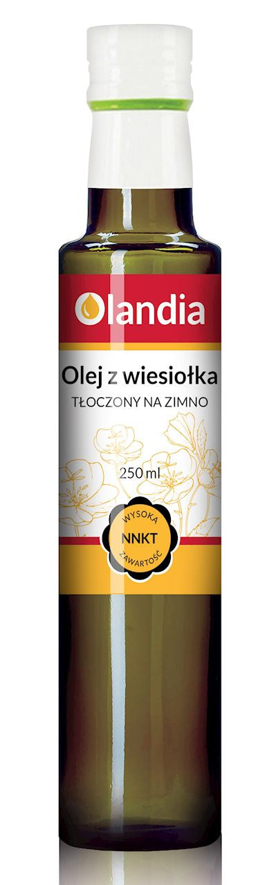 Olej z wiesiołka tłoczony na zimno 250 ml - Olandia