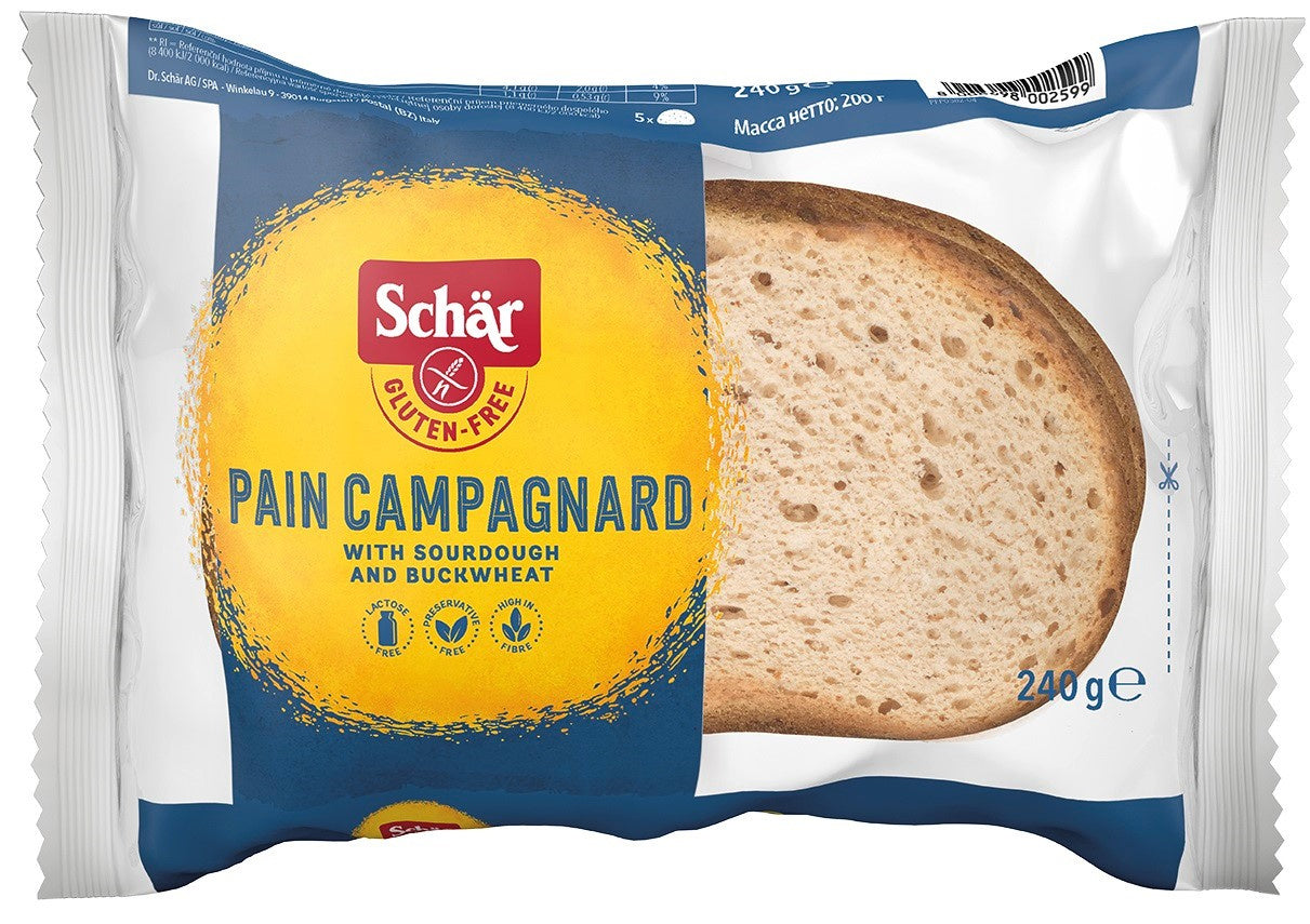 Pain campagnard - chleb wiejski bezglutenowy 240 g - Schar