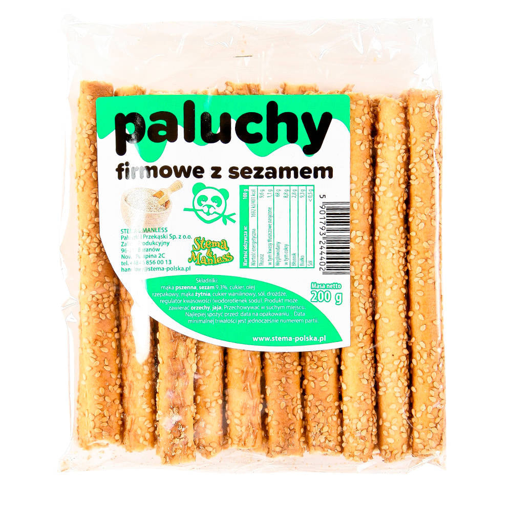Paluchy firmowe z sezamem 200 g - Stema
