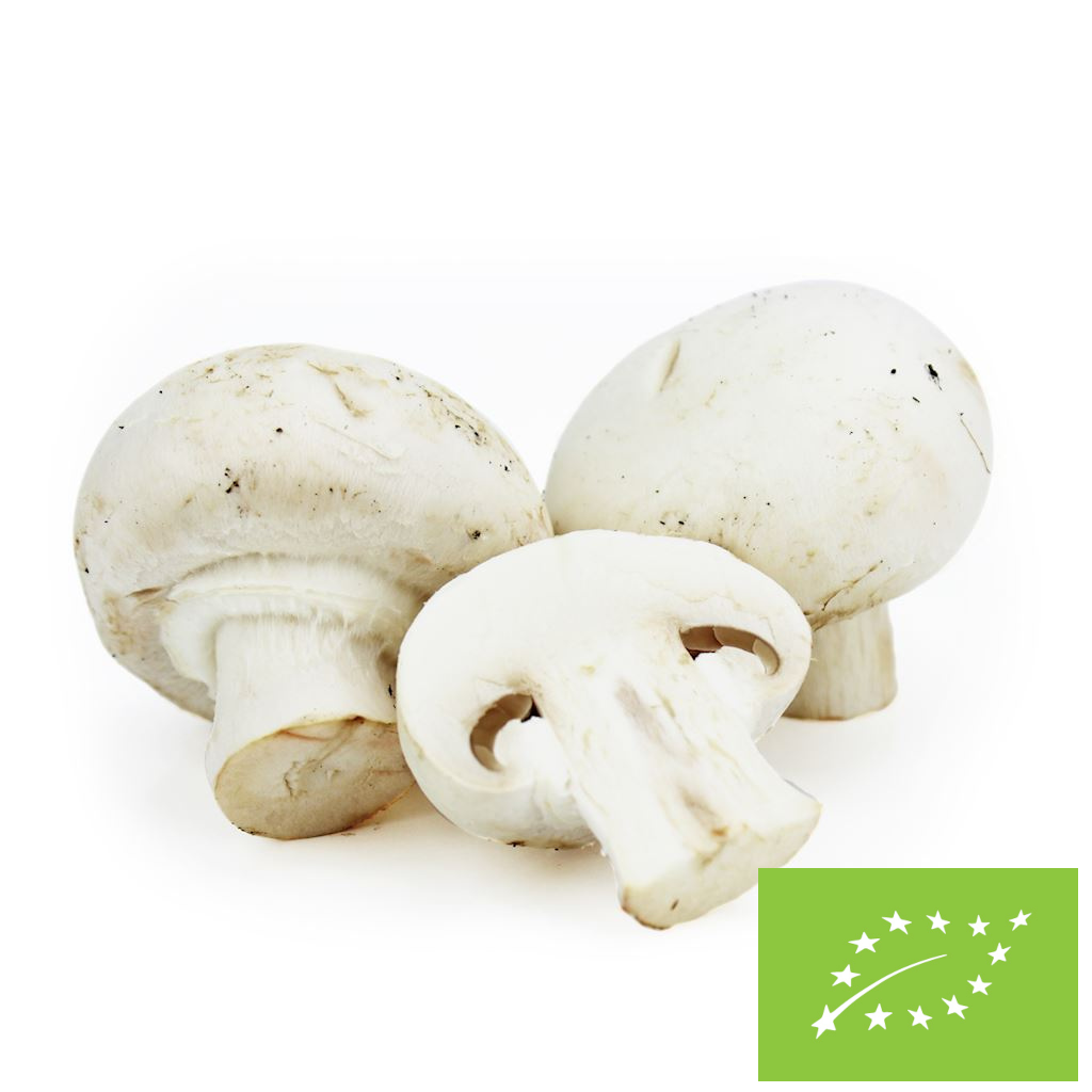 Pieczarki białe świeże BIO (Polska) (około 0,25 kg)