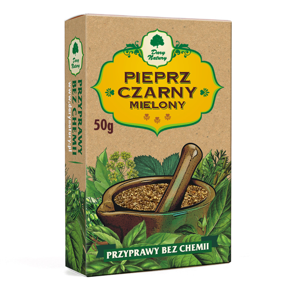 Pieprz czarny mielony 50 g