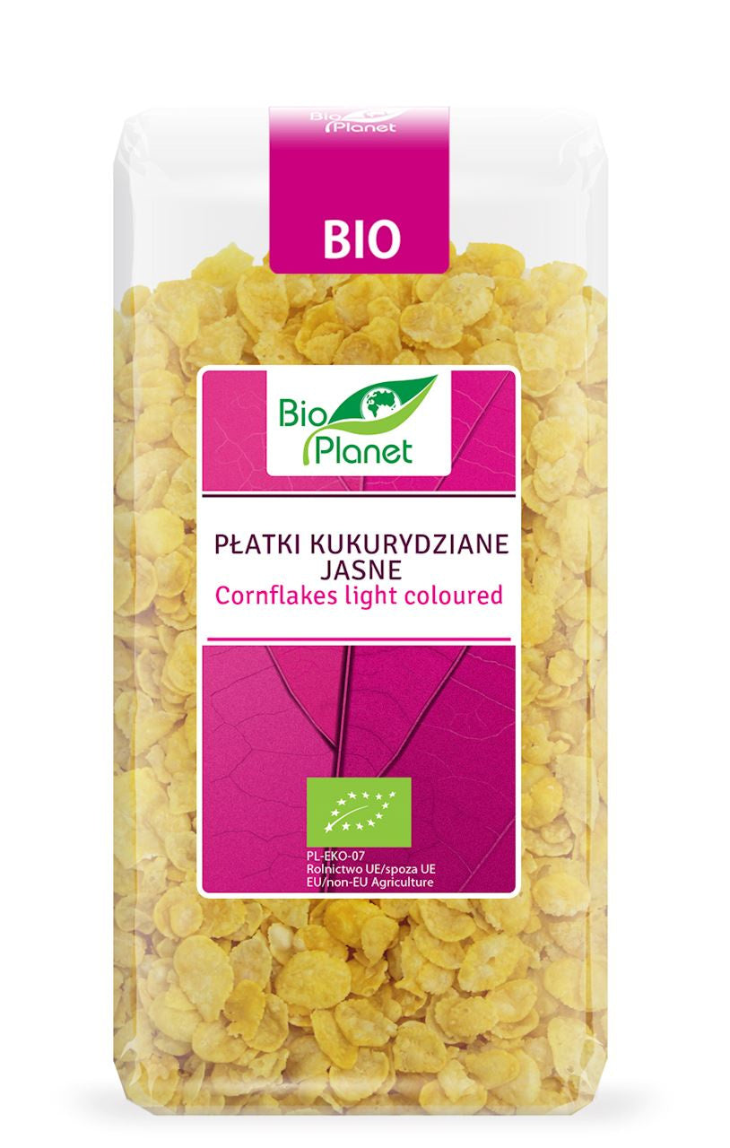 Płatki kukurydziane jasne bio 250 g