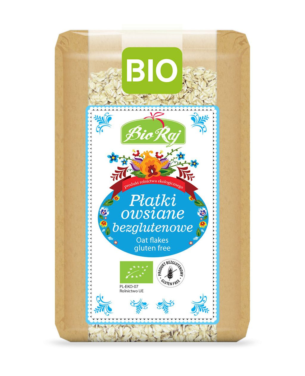Płatki owsiane bezglutenowe bio 350 g