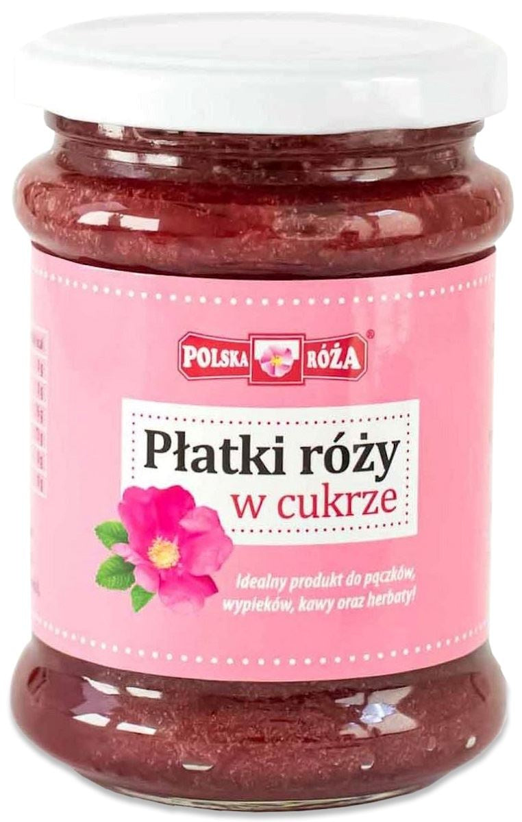Płatki róży w cukrze 320 g