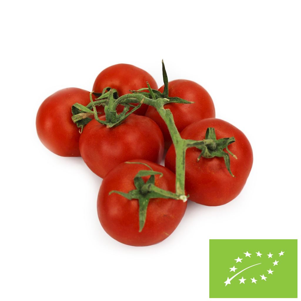 Pomidory na gałązce świeże bio (około 0,45 kg)