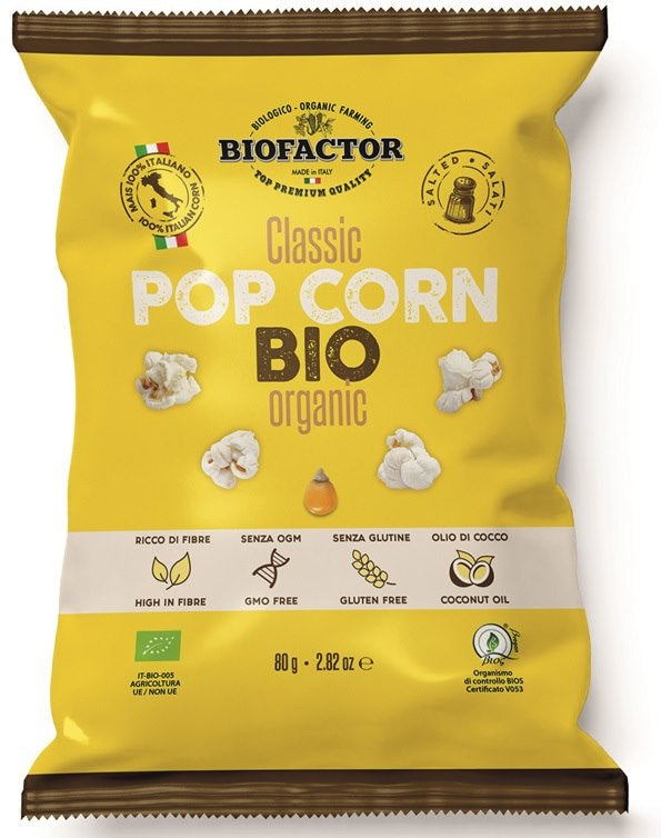 Popcorn solony bezglutenowy BIO 80 g