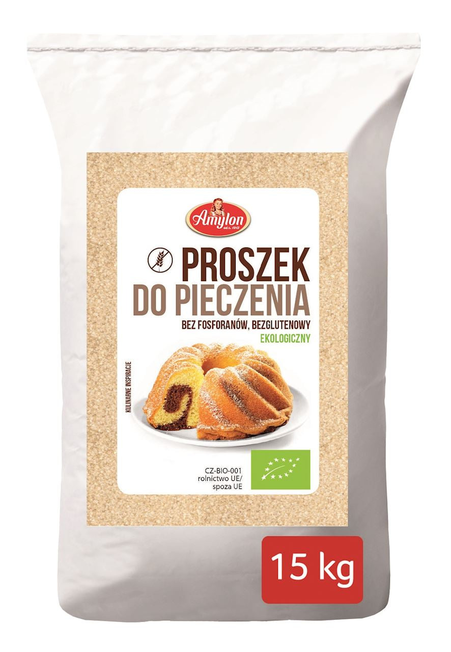 Proszek do pieczenia bezglutenowy BIO 15 kg - Amylon