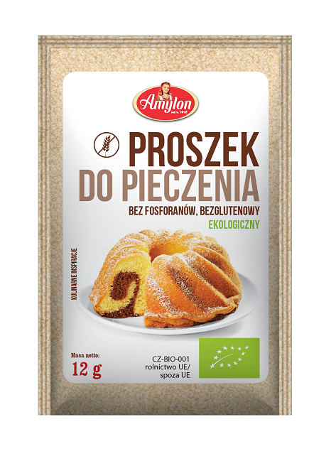 Proszek do pieczenia bezglutenowy bio 12 g