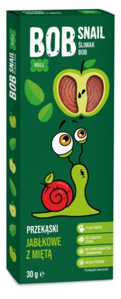 Przekąska jabłkowo-miętowa z owoców bez dodatku cukru 30 g