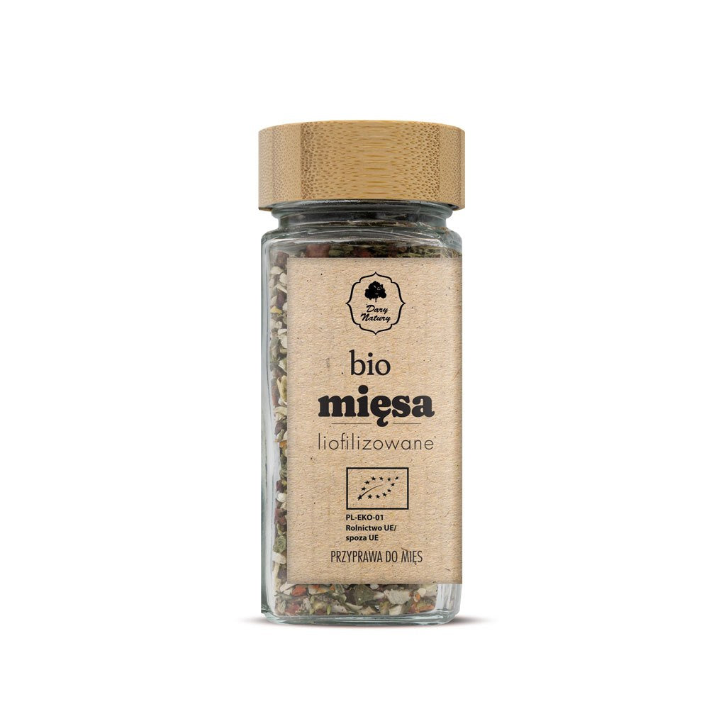 Przyprawa liofilizowana do mięsa bio 20 g - Dary Natury